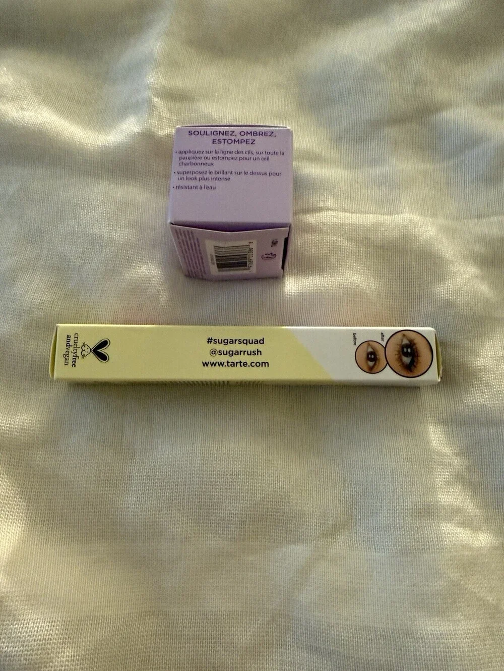 Tarte Lash Treat Volumizing Mascara + Double Take Eyeliner Double Trouble NEW